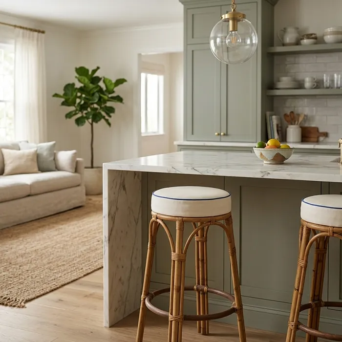 Vista 2 banco ratán